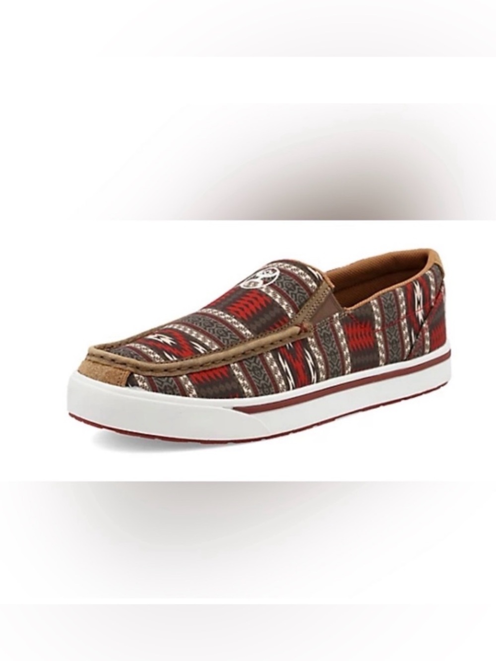 TWISTED X Hooey Shoes Men’s 11 Slip On Loper Southwesten Aztec MHYC023 Collab